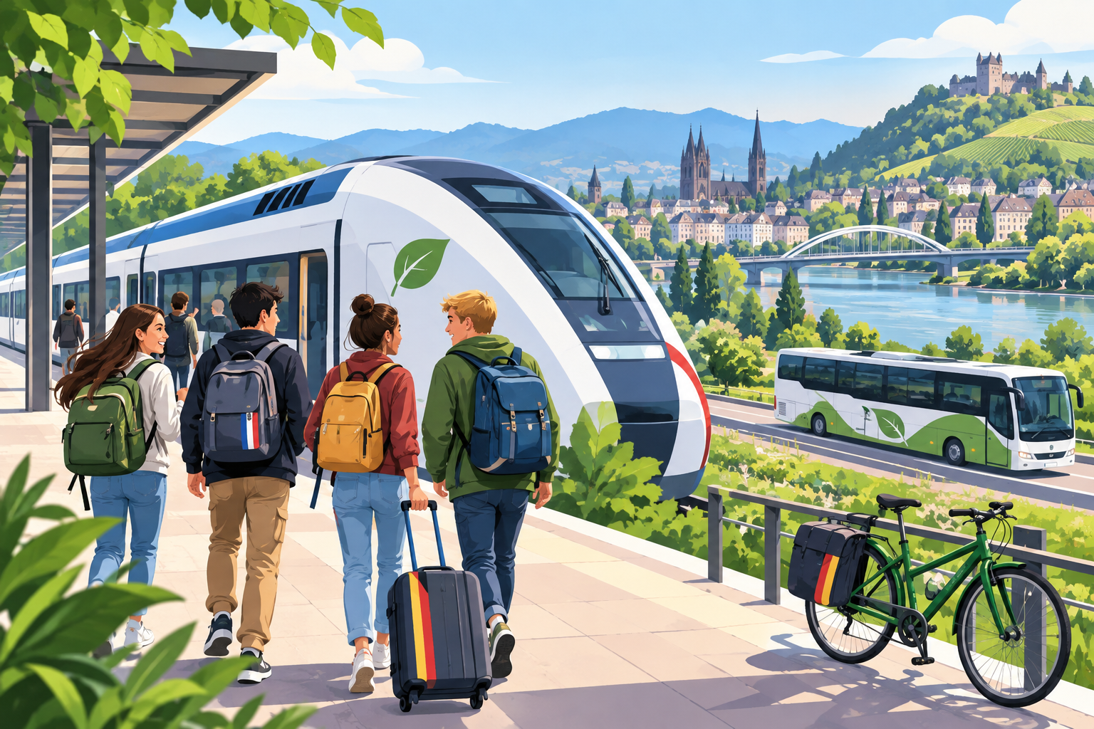 Guide pratique de mobilité écoresponsable - Praktischer Leitfaden für nachhaltige Mobilität