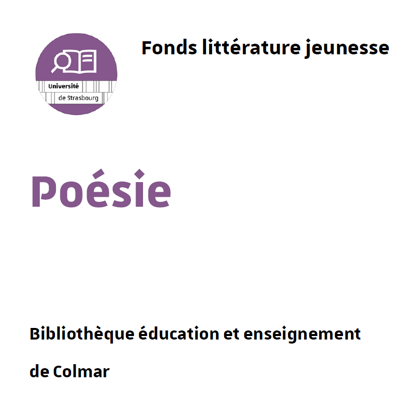 Recueils de poésie en langue allemande disponibles dans le fonds de la bibliothèque éducation et enseignement de Colmar (INSPÉ)